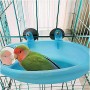 Amasawa Bagno Uccelli con Specchio Colore Blu