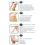 Beper Massaggiatore Anticellulite Donna 4 in 1, Massaggio a Raggi Infrarossi, Tripla Azione Circolare, Tonificante e Rassodante,