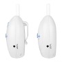 Bewinner Digital Audio Baby Monitor, 2.4 GHz Wireless Nanny Interfono Allarme Monitoraggio Audio bidirezionale, Plug And Play, 2