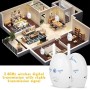 Bewinner Digital Audio Baby Monitor, 2.4 GHz Wireless Nanny Interfono Allarme Monitoraggio Audio bidirezionale, Plug And Play, 2