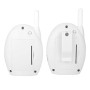 Bewinner Digital Audio Baby Monitor, 2.4 GHz Wireless Nanny Interfono Allarme Monitoraggio Audio bidirezionale, Plug And Play, 2