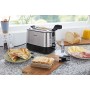 Philips Cucina Viva Collection Tostapane, 730 W, Acciaio Inossidabile, 2 Scomparti, Argento/Nero