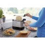 Philips Cucina Viva Collection Tostapane, 730 W, Acciaio Inossidabile, 2 Scomparti, Argento/Nero