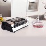 Laica Set da 2 Alimenti sottovuoto da 1L e 2L, Trasparente/Nero, 1 L : 19.4 x 20 x 12 cm Contenitore da 2 L : 19.4 x 20 x 8.5 cm