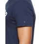 Tommy Hilfiger SS Tee Logo Maglietta, Blu (Navy Blazer 416), Medium Uomo