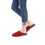 Giesswein Neudau 42471, Pantofole unisex adulto, Rosso (Kirsche), 36