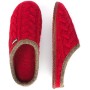 Giesswein Neudau 42471, Pantofole unisex adulto, Rosso (Kirsche), 36