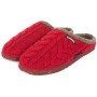 Giesswein Neudau 42471, Pantofole unisex adulto, Rosso (Kirsche), 36
