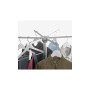InnovaGoods - Asciugatrice per Vestiti Portatile, in Alluminio e policarbonato, Colore: Bianco, 65 x 65 x 150 cm