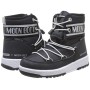 Moon-boot Jr Boy Mid WP, Stivali da Neve Uomo, Nero (Nero 001), 37 EU