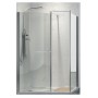 Ogomondo Walk-in Doccia Angolare Cristallo 6 mm Completo di Piatto Doccia  *** CONFEZIONE 1 pz.