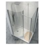 Ogomondo Walk-in Doccia Angolare Cristallo 6 mm Completo di Piatto Doccia  *** CONFEZIONE 1 pz.