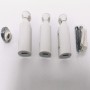 OGOMONDO Termoarredo Bianco Bagno Acciaio Calorifero Termosifone  *** Pezzi 1, Misure H1500xL600xI550 30 TUBI