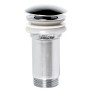 Piletta Universale Miscelatore Ottone Lavabo Bidet Click Clack Tappo Vasca Bagno  *** Pezzi 3, Tipo di accessorio Senza TroppoPi