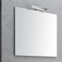 Specchio da Bagno con Lampada Led Varie Misure *** CONFEZIONE 1 pz., Misura 95x68 cm senza Lampada LED