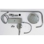 Colonna Doccia Attrezzata 008 Ottone Cromato 2 Funzioni Soffione Doccetta Tondo  *** Pezzi 2