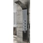 Colonna Doccia 004 Termostatica Acciaio Inox 4 Funzioni Getto A Cascata 2 Bocchette Idro Lombari L20xP44xH165 *** Finitura Cromo