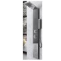 Colonna Doccia 002 4 Funzioni Acciaio Inox Getto A Cascata 2 Bocchette Idro Lombari L20xP44xH170 *** Finitura Cromo Lucido, CONF