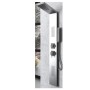 Colonna Doccia 002 4 Funzioni Acciaio Inox Getto A Cascata 2 Bocchette Idro Lombari L20xP44xH170 *** Finitura Cromo Lucido, CONF