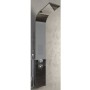 Colonna Doccia 001B 3 Funzioni Acciaio Inox 2 Bocchette Idro Lombari L20xP44xH140 *** Finitura Cromo Lucido, CONFEZIONE 1 pz.