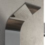 Colonna Doccia 001B 3 Funzioni Acciaio Inox 2 Bocchette Idro Lombari L20xP44xH140 *** Finitura Cromo Lucido, CONFEZIONE 1 pz.
