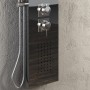 Colonna Doccia 001B 3 Funzioni Acciaio Inox 2 Bocchette Idro Lombari L20xP44xH140 *** Finitura Cromo Lucido, CONFEZIONE 1 pz.