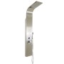 Colonna Doccia 001 4 Funzioni Acciaio Inox Getto A Cascata 2 Bocchette Idro Lombari L20xP44xH140 *** Finitura 1 pz., CONFEZIONE 