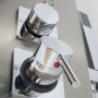 Colonna Doccia 001 4 Funzioni Acciaio Inox Getto A Cascata 2 Bocchette Idro Lombari L20xP44xH140 *** Finitura 1 pz., CONFEZIONE 
