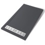 Piatto Doccia Mineral Marmo Resina Antiscivolo h4cm Varie Misure *** CONFEZIONE 1 pz., Colore Antracite, Misure L120 x P80 x H4 