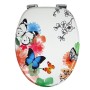 OGOMONDO Sedile Copri WC Universale Frizionato Fantasia MDF Chiusura Rallentata *** CONFEZIONE 1 pz., Fantasia Daily Dog
