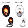 OGOMONDO Sedile Copri WC Universale Frizionato Fantasia MDF Chiusura Rallentata *** CONFEZIONE 1 pz., Fantasia Daily Dog