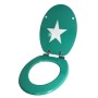 OGOMONDO Sedile Copri WC Universale Frizionato Fantasia MDF Chiusura Rallentata *** CONFEZIONE 1 pz., Fantasia Daily Dog