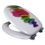 OGOMONDO Sedile Copri WC Universale Frizionato Fantasia MDF Chiusura Rallentata *** CONFEZIONE 1 pz., Fantasia Daily Dog