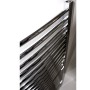 OGOMONDO Termoarredo Tucano Semicircolare Cromato Curvo 1200x500x450 Termosifone  *** CONFEZIONE 1 pz., Misure H1200xL500 xI450 