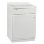 Lavatoio Lavello In Resina Doppia Singola Anta Varie Misure Mobile In Pvc Interno Esterno Bianco *** CONFEZIONE 1 pz., Misure 45