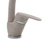 OGOMONDO Miscelatore Oslo Orientabile Ottone Colorato per Lavello Cucina *** CONFEZIONE 1 pz., Finitura Avena 4
