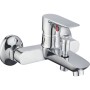 Ogomondo Miscelatore Esterno Vasca Con Deviatore Italia Rubinetto Monocomando Cromato *** CONFEZIONE 1 pz.