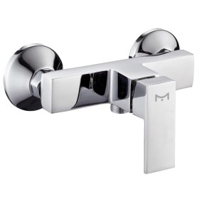 Miscelatore Esterno Doccia Rubinetto Monocomando Cromato *** CONFEZIONE 3 pz.