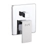 Miscelatore Doccia Ad Incasso Da Parete Con Deviatore Rubinetto Monocomando Cromato *** CONFEZIONE 3 pz.