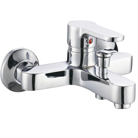 Miscelatore Esterno Vasca Con Deviatore Rubinetto Monocomando Cromato *** CONFEZIONE 2 pz.