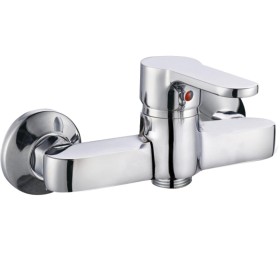 Miscelatore Esterno Doccia Rubinetto Monocomando Cromato *** CONFEZIONE 2 pz.