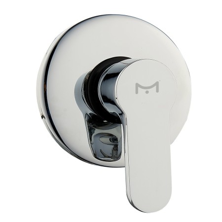 Miscelatore Doccia Ad Incasso Da Parete Rubinetto Monocomando Cromato *** CONFEZIONE 2 pz.