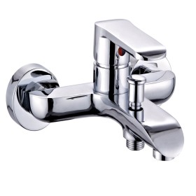 Miscelatore Esterno Vasca Con Deviatore Rubinetto Monocomando Cromato *** CONFEZIONE 2 pz.