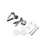 Cerniere Cromate Metallo Per Sedile Coprivaso Tavoletta WC Copriwater Supporti Agganci Staffe *** CONFEZIONE 1 pz.