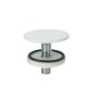 Tappo Copri Foro Per Bidet Lavabo Lavello Ottone Bianco *** Pezzi 6