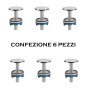 Tappo Copri Foro Per Bidet Lavabo Lavello Ottone Cromato   *** Pezzi 1