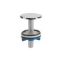 Tappo Copri Foro Per Bidet Lavabo Lavello Ottone Cromato   *** Pezzi 6