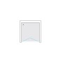 Ogomondo Porta Doccia a Soffietto Book  Cristallo Temprato Bianco  *** Pezzi 1 pz., Misure 86-90xh190 cm Serigrafato