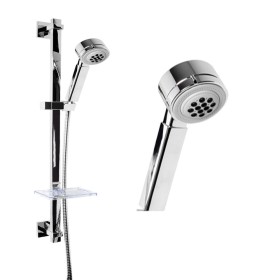 Asta Doccia Saliscendi 007 Completo Doccetta 4 Funzioni Anticalcare Multigetto H 80 CM *** Pezzi 5