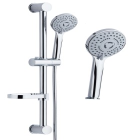 Asta Doccia Saliscendi 006 Completo Doccetta 3 Funzioni Multigetto H 65 CM *** Pezzi 2